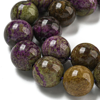 Natural Atlantisite Stichtite Beads Strands G-H034-A02-05-1