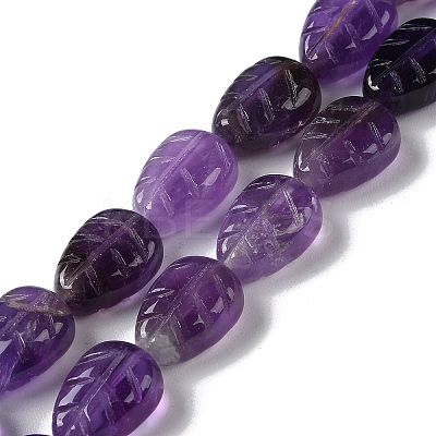 Natural Amethyst Beads Strands G-M418-A02-01-1