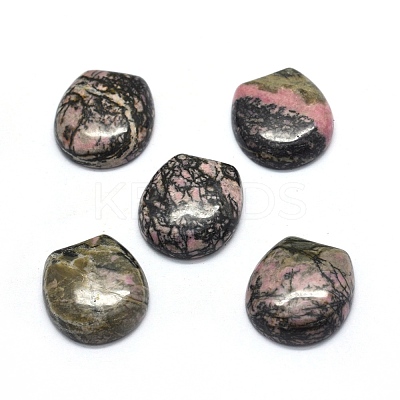 Natural Rhodonite Cabochons G-O175-13F-1