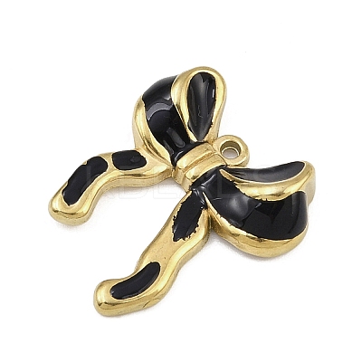 304 Stainless Steel Enamel Pendants STAS-L305-01G-01-1