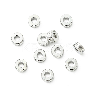 SHEGRACE Flat Round Brass Beads XGRPCU054-295P-1