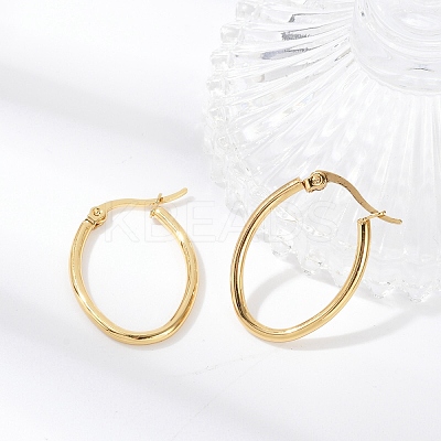 201 Stainless Steel Hoop Earrings LS-EJEW-I245-03F-1
