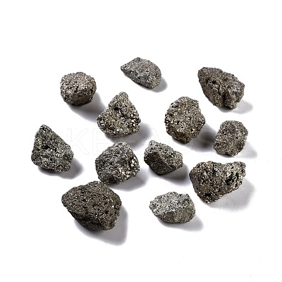 Rough Raw Natural Pyrite Beads G-K314-05-1