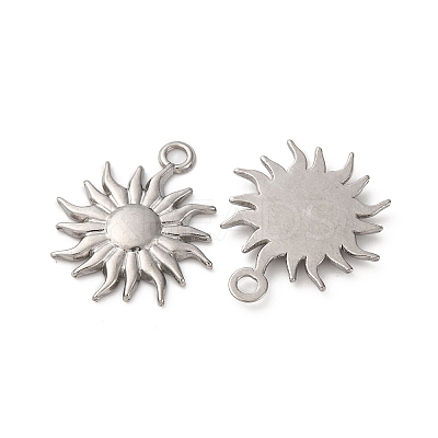 201 Stainless Steel Pendants STAS-C130-15P-1