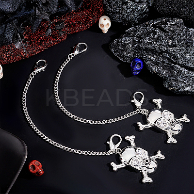 Zinc Alloy Shoe Curb Chains FIND-PH0007-38A-1