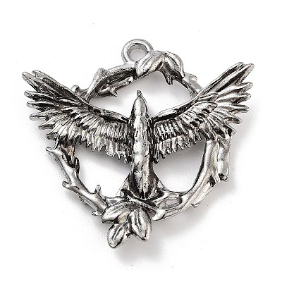 Tibetan Style Alloy Pendants FIND-U006-14AS-08-1