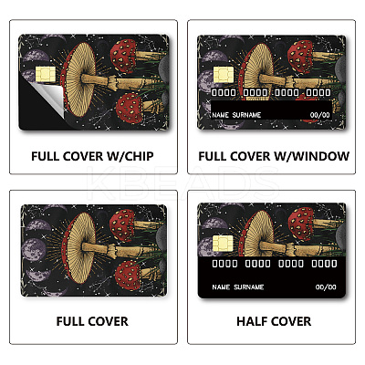 PVC Plastic Waterproof Card Stickers DIY-WH0432-163-1