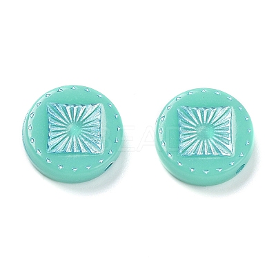 Opaque Acrylic Beads LS-OACR-G016-07C-1