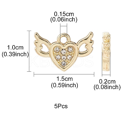 Rack Plating Alloy Charms FIND-YW0003-65-1