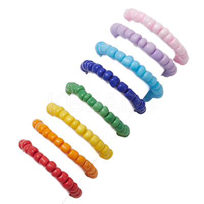 Glass Seed Beads Stretch Rings RJEW-JR00703-1