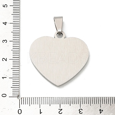 304 Stainless Steel Stamping Blank Tag Pendants STAS-H481-03A-P-1
