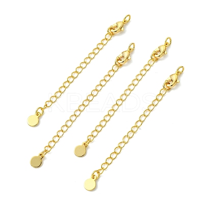 SHEGRACE Brass Curb Chain Extender XGR0148G-133G-1