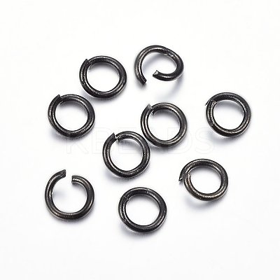 Ion Plating(IP) 304 Stainless Steel Open Jump Rings STAS-H467-03B-7MM-1