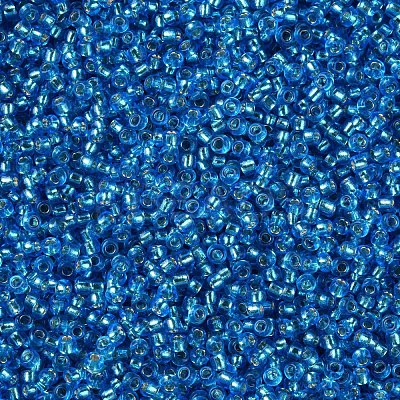 11/0 Grade A Transparent Glass Seed Beads X-SEED-Q007-F45-1