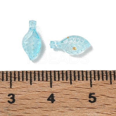 Transparent Acrylic and Gold Foil Pendants AC-CBAF9C1-04A-07-1
