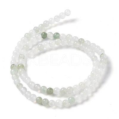Natural Tianshan Cui Quartzite Beads Strands X-G-B046-01D-1
