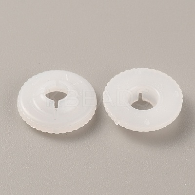 Plastic Doll Eye Nose Round Gaskets KY-WH0048-05B-1