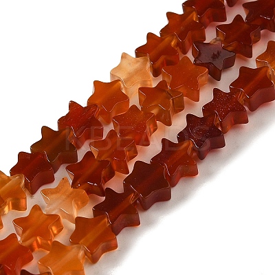 Natural Carnelian Beads Strands G-G085-B35-02-1