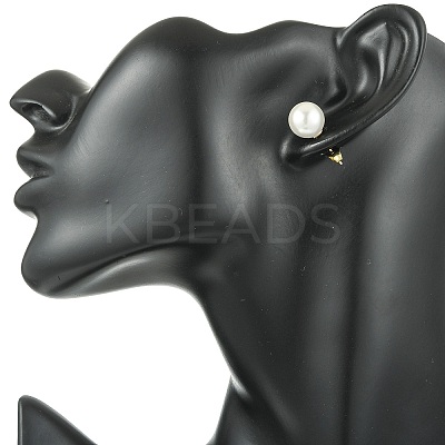4 Pairs 304 Stainless Steel Stud Earrings EJEW-JE07011-1