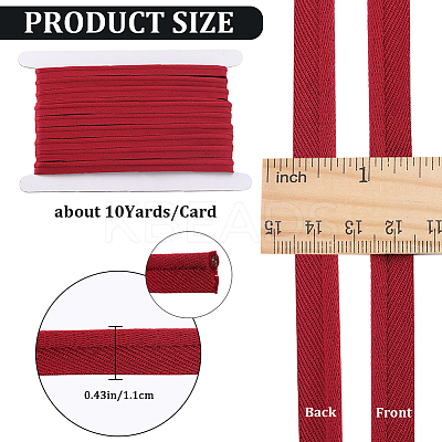 10 Yards Polyester Ribbons OCOR-GF0003-25E-1