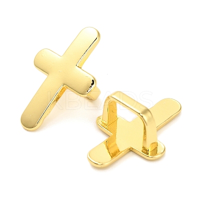 Brass Slider Charms KK-L229-020G-1