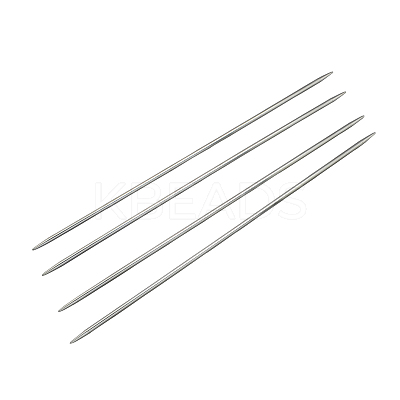 Tarnish Resistant Stainless Steel Double Pointed Knitting Needles(DPNS) TOOL-R044-240x3.0mm-1