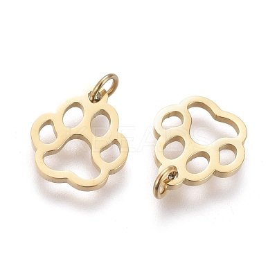 Ion Plating(IP) 304 Stainless Steel Pet Charms STAS-H100-26G-1
