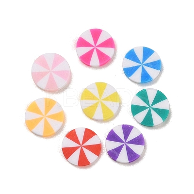Handmade Polymer Clay Cabochons CLAY-B005-02-1