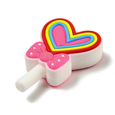 Candy Shape PVC Pendants FIND-E045-01D-1