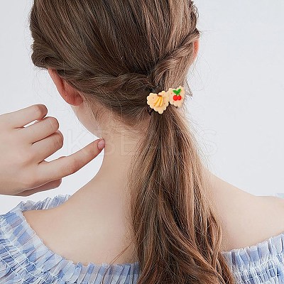 60Pcs 6 Style Opaque Resin Decoden Cabochons CRES-CJ0001-50-1