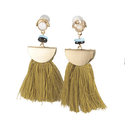 Iron Dangle Earrings EJEW-G230-I-1