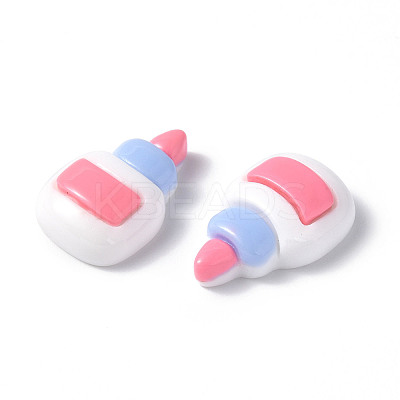 Opaque Resin Cabochons CRES-P023-05D-1