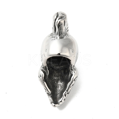 304 Stainless Steel Manual Polishing Pendants STAS-G274-32AS-1