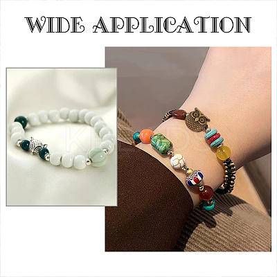 96Pcs 12 Style Zinc Alloy Beads FIND-AR0003-65-1