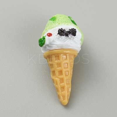 Opaque Resin Ice Cream Cabochons LS-CRES-CJC0009-01F-1