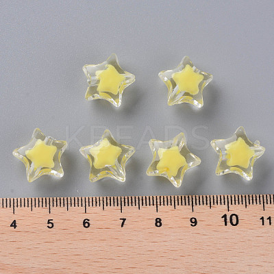 Transparent Acrylic Beads TACR-S152-02A-SS2105-1