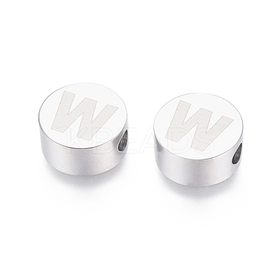 Tarnish Resistant 304 Stainless Steel Beads STAS-I126-02P-W-1