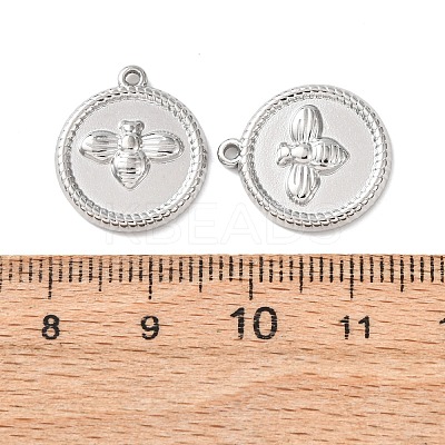304 Stainless Steel Pendants STAS-P432-01C-P-1