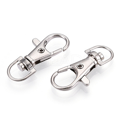 Alloy Swivel Lobster Claw Clasps FIND-T069-01C-P-1