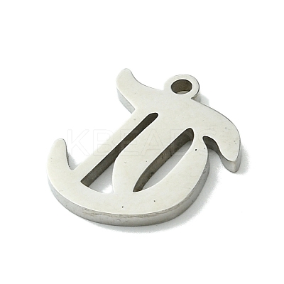 Non-Tarnish 201 Stainless Steel Pendants STAS-B055-01P-T-1