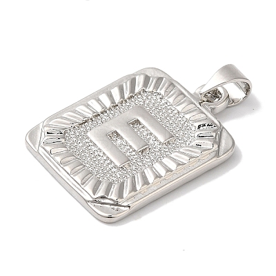 Rack Plating Brass Pendants KK-B092-42P-E-1