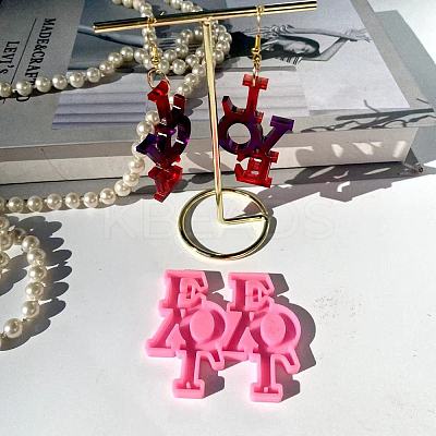 Silicone Pendant Molds HEAR-PW0001-011C-1