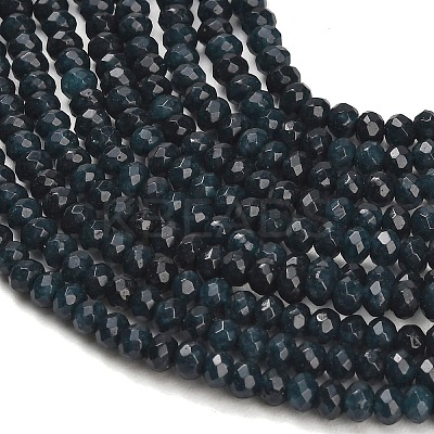 Dyed Natural White Jade Beads Strands GG-CBAF9EE-A08-3x4mm-1