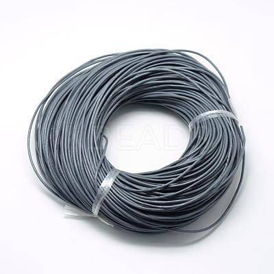 Spray Painted Cowhide Leather Cords WL-R001-1.5mm-06-1