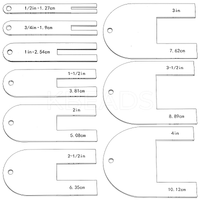 1 Set Acrylic Quilting Templates SENE-BC0002-02-1