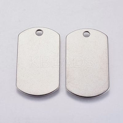 Tarnish Resistant 304 Stainless Steel Pendants STAS-P225-035P-1