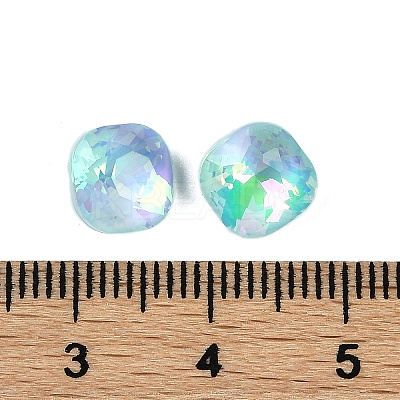Pointed Back Glass Rhinestone Cabochons GGLA-S003-03E-1
