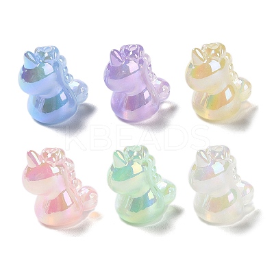 Luminous UV Plating Acrylic Beads PACR-E003-11-1