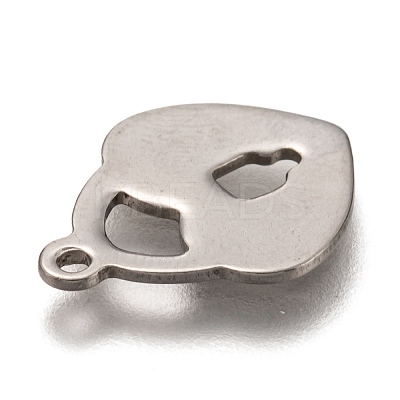 Non-Tarnish 201 Stainless Steel Pendants STAS-I172-08P-1