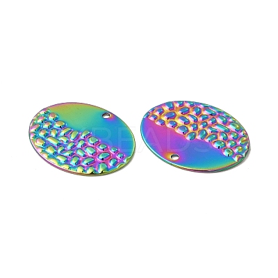 Ion Plating(IP) 
304 Stainless Steel Pendants STAS-I671-29MC-1